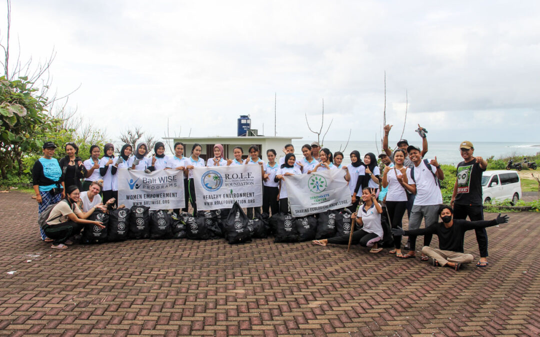 Geger Beach Cleanup by R.O.L.E. Foundation